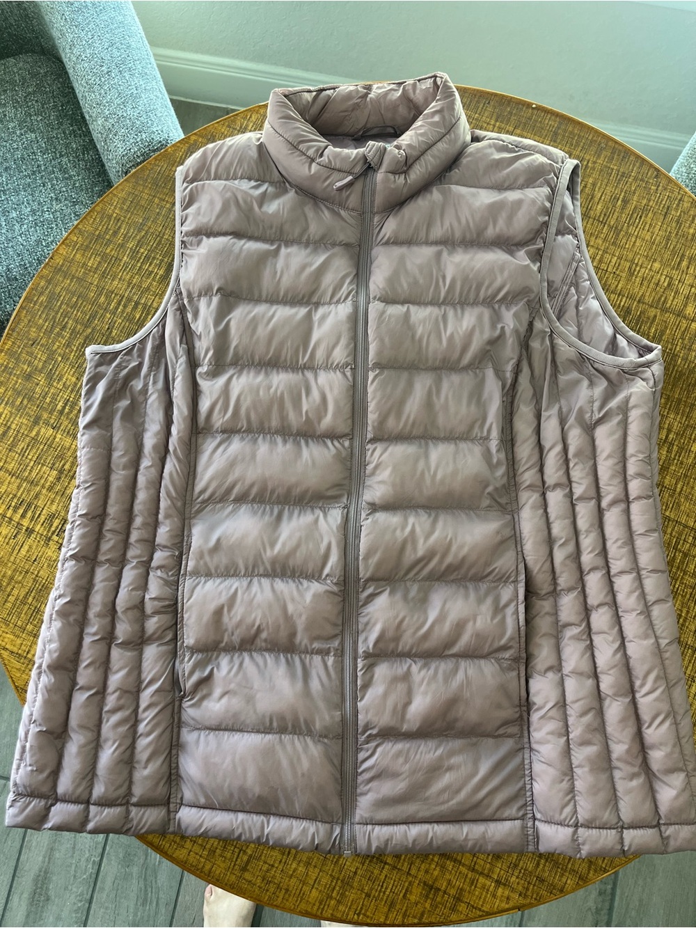 32 Degrees Light Purple Quilted Down Vest